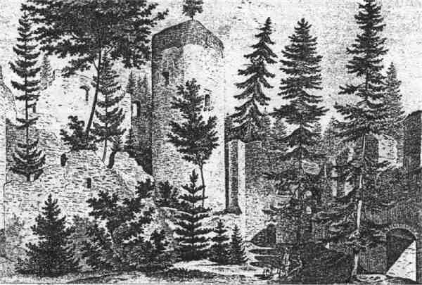 rytina J. Richtera podle kresby F.A. Habera (1844)