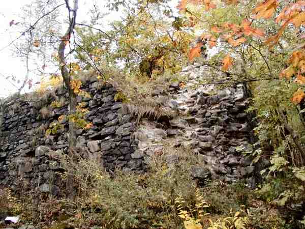 donjon - jihovýchodní nároží