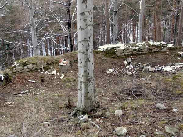 vnitn lc vchodnho oblouku parknov hradby