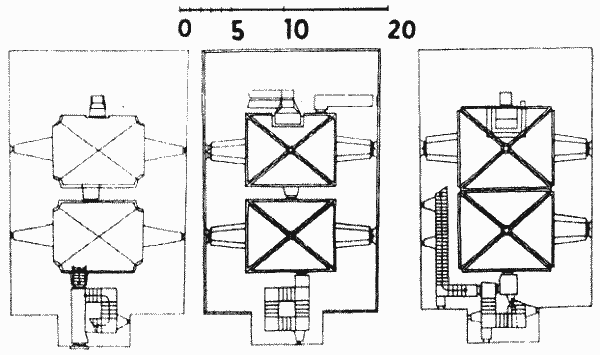 Velk v - pdorysy jednotlivch pater