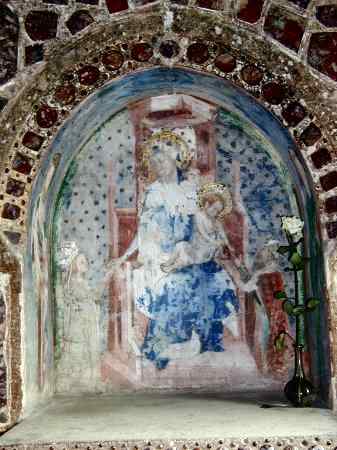 kaple sv. Kateřiny - obraz Rodičky Boží, císaře Karla a císařovny Anny Svídnické