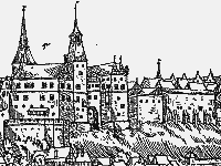 Mlad Boleslav - rytina Jana Willenberka z r. 1602